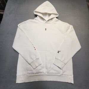 H4X Turtle Beach Hoodie Mens L White Pullover Sweatshirt Graphic Gamer